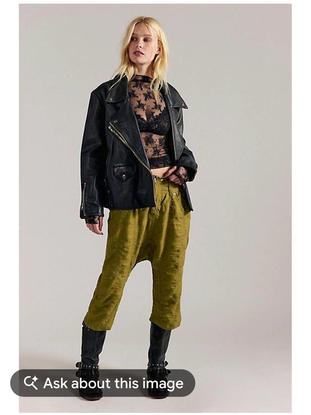 We the Free Maven Cozy Crop Harem Pants